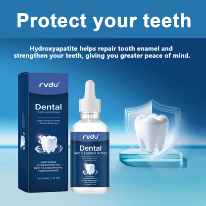 Fluoride-Free Hydroxyapatite Tooth Armor Drops | Enamel Repair, Whitening & Fresh Breath | Gentle Oral Care for Sensitive Teeth