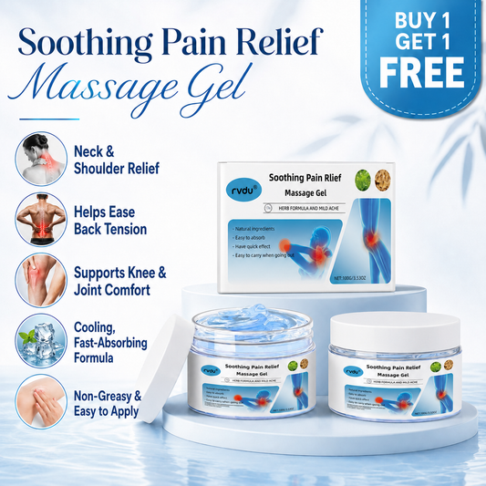 【Buy 1 Get 1 Free】Rvdu Joint Relief Gel for Knee, Lumbar, Shoulder, Neck and Muscle Pain - Body Care Massage Cream