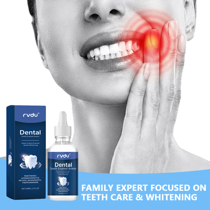 Fluoride-Free Hydroxyapatite Tooth Armor Drops | Enamel Repair, Whitening & Fresh Breath | Gentle Oral Care for Sensitive Teeth