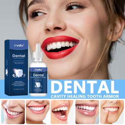 Fluoride-Free Hydroxyapatite Tooth Armor Drops | Enamel Repair, Whitening & Fresh Breath | Gentle Oral Care for Sensitive Teeth