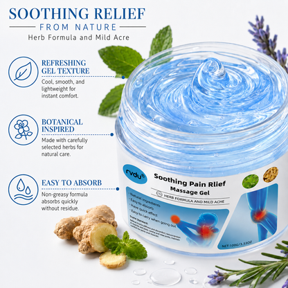 【Buy 1 Get 1 Free】Rvdu Joint Relief Gel for Knee, Lumbar, Shoulder, Neck and Muscle Pain - Body Care Massage Cream