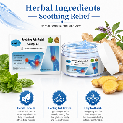 【Buy 1 Get 1 Free】Rvdu Joint Relief Gel for Knee, Lumbar, Shoulder, Neck and Muscle Pain - Body Care Massage Cream
